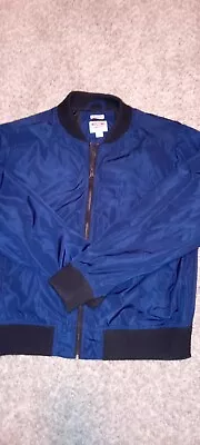 Mossimo Supply Co. Windbreaker Size Large Color Blue Water Resistant Zipper • $9.99