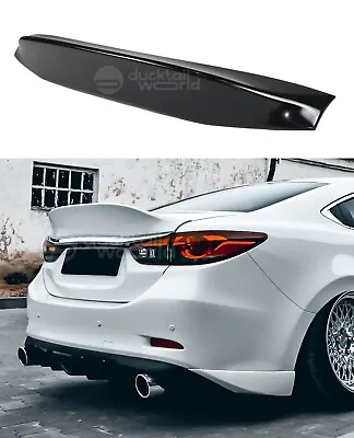 Ducktail Spoiler For Mazda 6 Atenza GJ 2012 2013 2014 Rear Trunk Wing Boot Lip • $200
