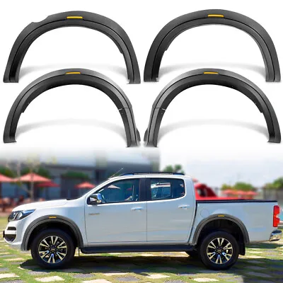 $242.10 • Buy Matte Black Fender Flares To Suit Holden Colorado S10 2016-2023 Wheel Arches