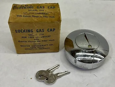 Vintage NOS Wayne Model 210 1953 Chevrolet Locking Gas Cap • $49.95