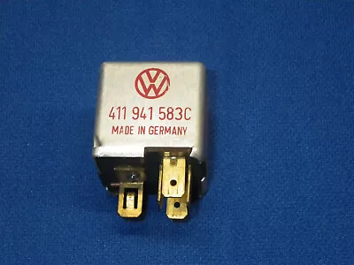 VW 12v Headlight Relay 5 Pin 100w Bug Bus 411.941.583C • $14.99