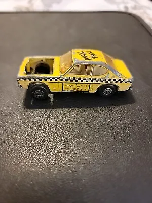 Vintage 1972 Matchbox Lesney #72 - MAXI TAXI -  Superfast Rolamatic  • $12.99