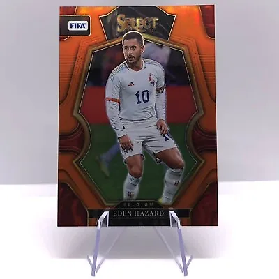 Belgium 2022-23 Select FIFA Orange Prizm Mezzanine	Eden Hazard	45/60 • £7.99