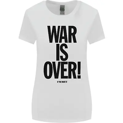 War Is Over If You Want It John Lennon Womens Wider Cut T-Shirt • £9.99