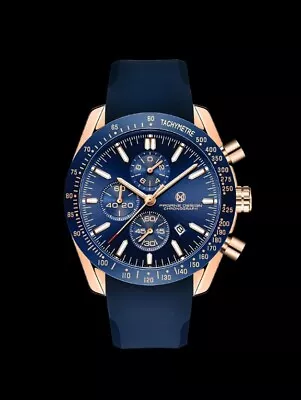 Pagani Design (Pagrne)  Quartz Chronograph Blue Dial Watch Model No PG 5140  • £34.95