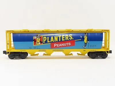 MTH 30-75114 Planters Peanuts 4-Bay Cylindrical Hopper Car LN • $125.99