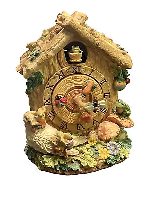 Rare Musical Motion Animated Ceramic Dreamer Bird House Plays Memories • $79.99