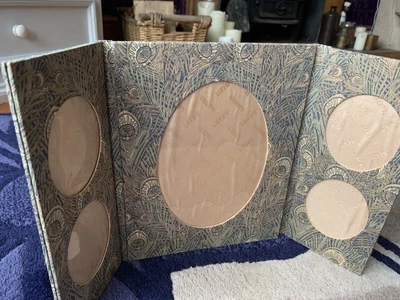 £15 • Buy Liberty Of London Photo Frame Vintage Folding Tana Lawn Hera Feather Design