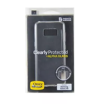 Otterbox Clearly Protected Case For Galaxy S8 + Alpha Fortified Glass 78-51251 • $29.95