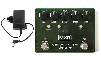 MXR Carbon Copy Deluxe Analog Delay Guitar Effects Pedal M292 ( FREE ADAPTER ) • $229.99