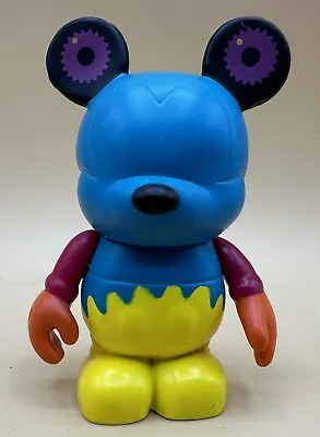 DISNEY Vinylmation - URBAN Series 5 - BLUE YELLOW GEARS BEAR - By: Quynh Kimball • $8.99