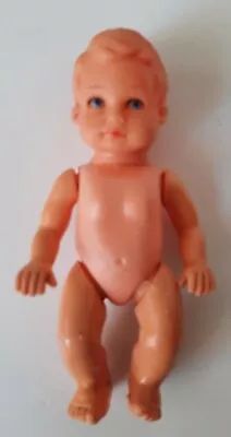 Vintage 4 Inch Tall Articulated DOLL E.S. Germany 1971 • $5.99