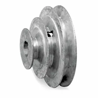$47.54 • Buy Congress Sca400-3X062kw 5/8 In Fixed Bore 3 Groove Stepped V-Belt Pulley 2.0