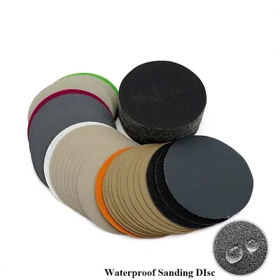$8.75 • Buy 5'' 125mm Hook And Loop Sanding Disc Pads Wet And Dry Sandpaper 60-10000 Grit 