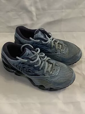 Mizuno Wave Prophecy 8 Women's Running Shoes Size 7 Blue • $36.99