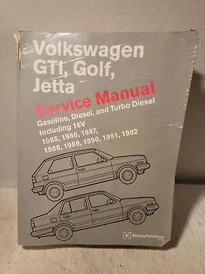 Volkswagen VW GTI Golf Jetta 1985-1992 Shop Repair Service Manual Book Bentley • $60