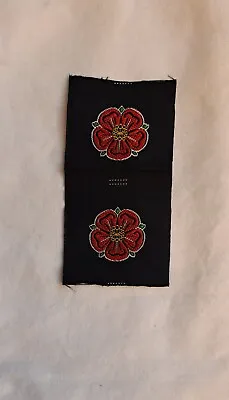 £1.95 • Buy Lancashire Rose Patches Embroidered On Cloth, St Johns Ambulance.