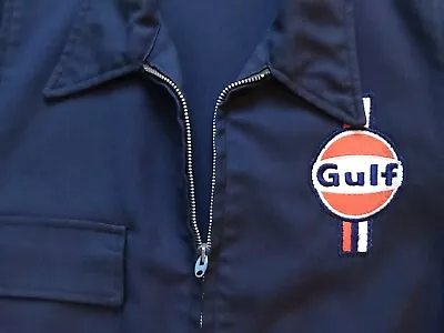 Vintage Gulf Oil Mechanic Gas Station Jacket • $92.37