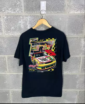 Vintage 90s Terry Labonte NASCAR Racing T-Shirt Terry Labonte Shirt Nascar Shi • $18.04