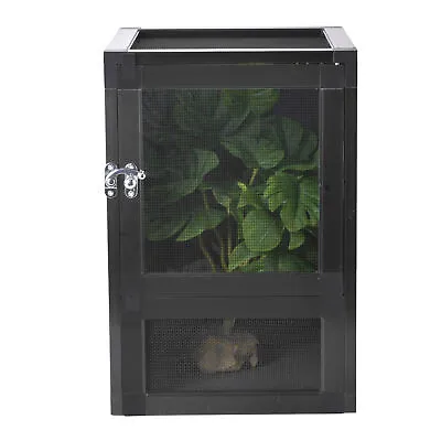 $29.99 • Buy Reptile Cage Mini Air Cage Small Habitat Perfect For Frogs, Lizards, Chameleons