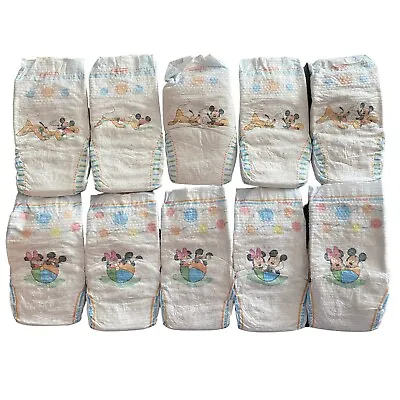 Huggies Snug & Dry Diapers Size 3 (Lot Of 10) Vintage NEW • $19.99