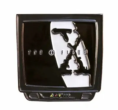 $7.12 • Buy The X-Files Mulder Scully Sci-Fi TV Show Title Logo 1.1  Enamel Pin Badge