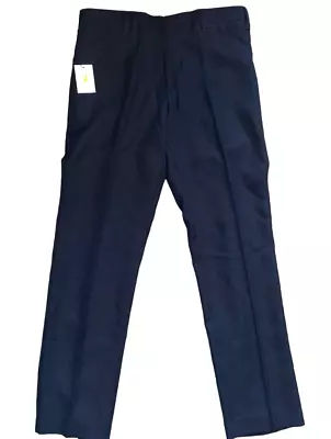 Farah Hopsack Mens Trousers Navy • £29.99