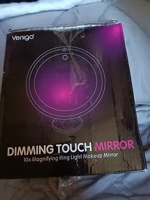 Venigo Upgraded 10x Magnifying Lighted Makeup Mirror With Touch Control... • $4.80