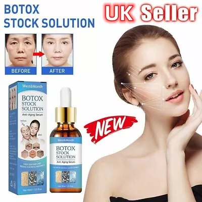 £5.27 • Buy 30ML Botox Wrinkle Remover Instant Anti-Aging Face Serum Retinol Skin Tightening