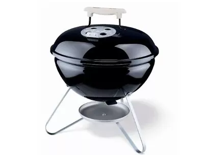 Weber 10020 Smokey Joe Premium Charcoal 14 Inch Outdoor Portable Grill-Black • $36.99