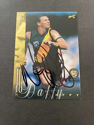 $4 • Buy 1998 Select Nick Daffy Richmond Personally Signed Card In Mint Condition