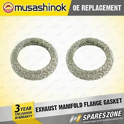 2 X Exhaust Manifold Flange Gasket For Holden Commodore Calais VE VF V6 09-17 • $29.95