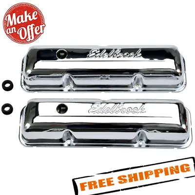 Edelbrock 4462 Valve Covers For 58-76 Ford FE 332-352-360-390-406-410-427-428 V8 • $111.47