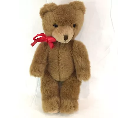 Schmid Musical Teddy Bear Plush Wind Up 1984 Gordon Fraser Jointed 14  Korea VTG • $35.99