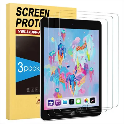 [3-Pack] For Apple IPad 10.2 (2019 7th Gen) - Ultra Clear LCD Screen Protector • $10.44