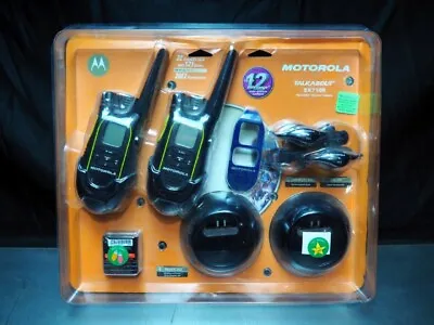 NEW MOTOROLA TalkAbout SX710R 22-channels 12-Miles FRS/GMRS Two-Way Radio SEALED • $80