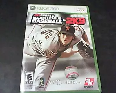 Major League Baseball 2K9 - Xbox 360 - Refurbished - Video Game - VERY GOOD • $5.38