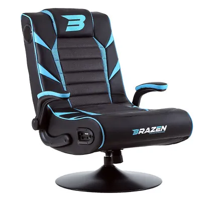 $644.95 • Buy Brazen Panther 2.1 Bluetooth Surround Sound Gaming Chair (Blue)