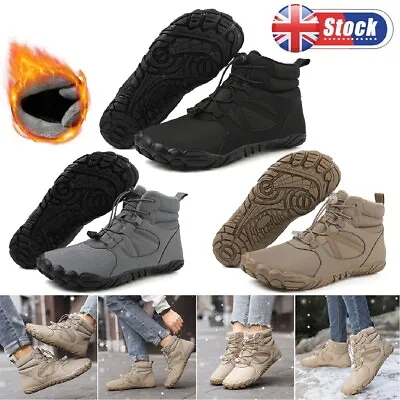 Mens Women Outdoor Hiking Boots Trekking Warm Trainers Shoes Waterproof Walking • £20.19