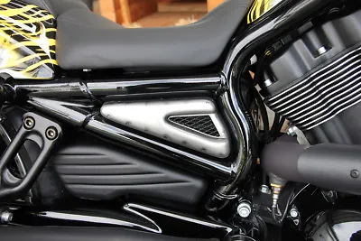 Tank / Vented Side Frame Covers 07-17 Harley V-rod Night Rod Special Nrs V Rod • $97.75