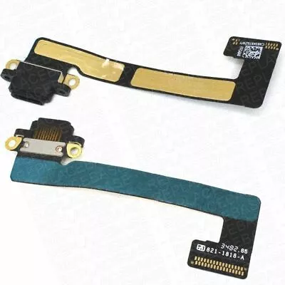 Dock For IPad Mini 2 3 Black Replacement Port USB Charging Connector Flex Cable • £4.55