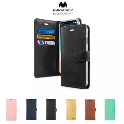 Goospery Bluemoon Diary Wallet Case With Card Slots For OPPO R15 Pro 2018 • $18.95