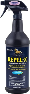 $35 • Buy Farnam Repel-X Ready-To-Use Fly Spray, Insecticide /Repellent -Horses /Dogs,32Oz