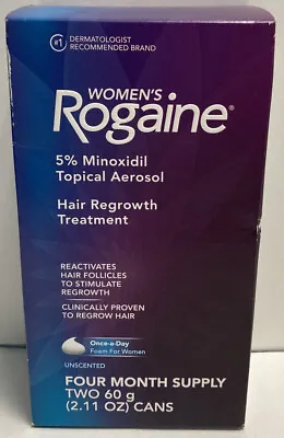 ROGAINE Womens 5% Minoxidil Topical Hair Regrowth Treatment - 2.11oz EXP 25#0223 • $31.50