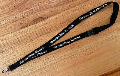 Mercedes-Benz Museum Lanyard Black Keychain Sports Car Luxury Souvenir Necklace • $28.99