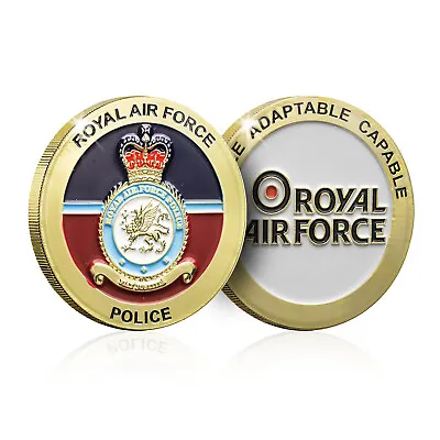 Royal Air Force RAF Police RAFP Memorabilia Commemorative Spoof Challenge Coin • £16.99