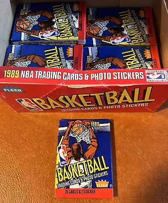 (1) 1989-90 Fleer Basketball Sealed Unopened Wax Pack Possible Michael Jordan! • $21.99