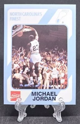 1989 Collegiate Collection North Carolina's Finest #16 Michael Jordan Hof • $4