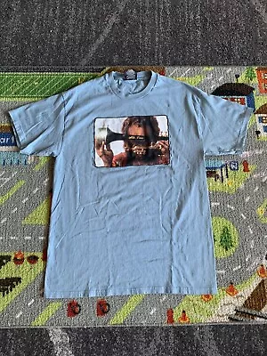 Vintage Miles Davis 2001 Y2K Zion Rootswear Band Music Blue Shirt Large • $60.75