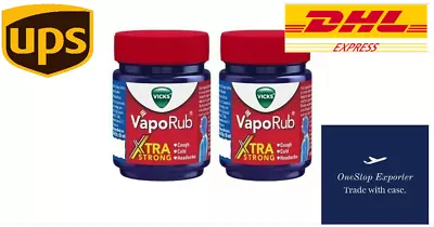 Vicks VapoRub Xtra Strong 50 Ml Pack Of 2 Pcs II US Ship DHL EXPRESS • $16